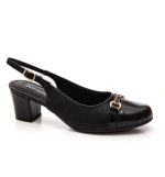 Piccadilly Womens Anatomic Slingback 110189-13 Black