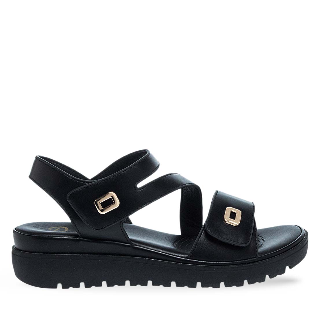 11633061.B_2 Parex Womens Anatomic Sandals 11633061-B Black - Image 1