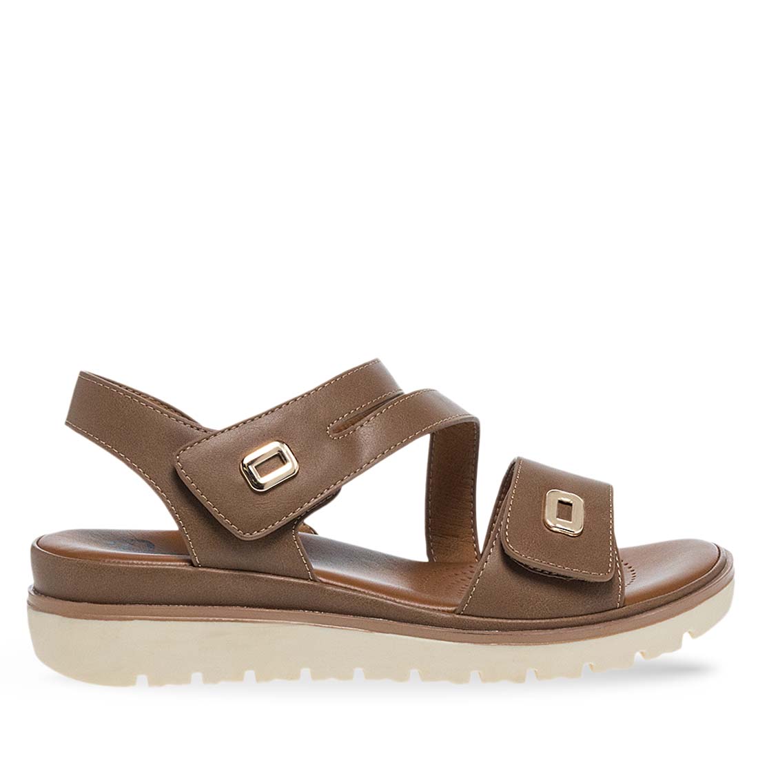 11633061.U_2 Parex Womens Anatomic Sandal 11633061U-1 Taupe - Image 1