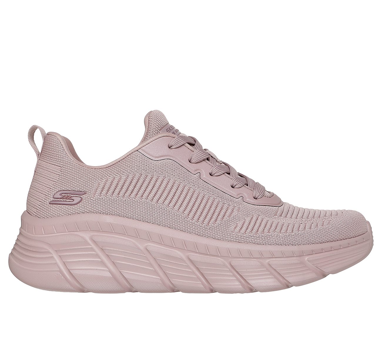 117385_ROS Skechers Γυναικεία Sneaker Engineered Knit Fashion Lace Up 117385 Rose - Image 1