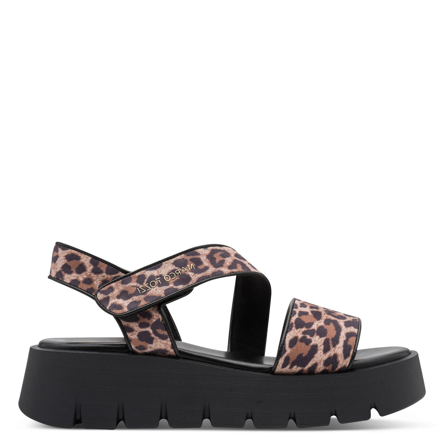 149660-1 Marco Tozzi Womens Platforms Sandals 2-28353-46 970 Leo Brown - Image 1