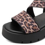 Marco Tozzi Womens Platforms Sandals 2-28353-46 970 Leo Brown - Image 3