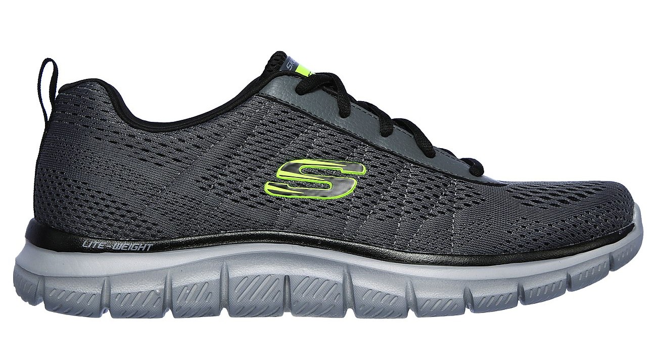 232081_CCBK Skechers Mens Athletic Track-Moulton 232081-CCBK - Image 1