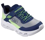 Skechers Kids Athletic Glide-Step Drift - Zorzox 405125L-NVLM Navy - Image 2