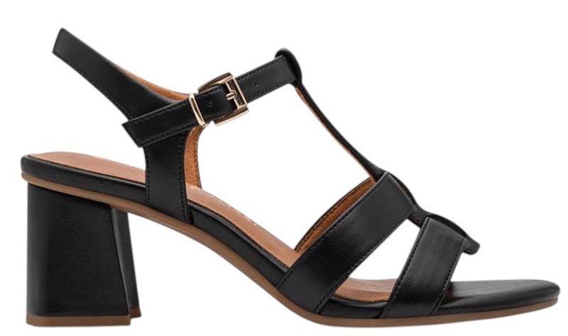 46579_gynaikeia-pedila-marco-tozzi-28333-black-01 Marco Tozzi Womens Sandals 2-28333-46 001 Black - Image 1