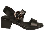 La Coquette Womens Anatomic Sandals Heels BL2518-32 Black
