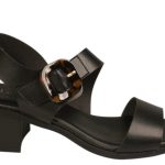 La Coquette Womens Anatomic Sandals Heels  BL2518-32 Black