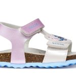 Geox Kids Sandals For Girls B. Sandal Chalki B652RB 000NF C1294 Silver/Sky