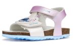 Geox Παιδικό Πέδιλο Για Κορίτσια B. Sandal Chalki B652RB 000NF C1294 Ασημί - Image 3