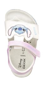 Geox Παιδικό Πέδιλο Για Κορίτσια B. Sandal Chalki B652RB 000NF C1294 Ασημί - Image 5