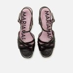 MariaMare Womens Heel Sandals 68711 C55231 Black - Image 5