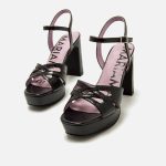 MariaMare Womens Heel Sandals 68711 C55231 Black - Image 4