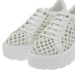 Renato Garini Γυναικεία Sneakers W119R611326M 19R-611 Λευκό Πλεκτό - Image 2