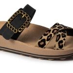 Fantasy Sandals Γυναικεία παντόφλα ανατομική S361 Cynthia Leopard Velvet