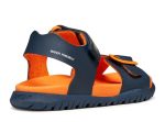 Geox Παιδικό Πέδιλο Για Αγόρια J. Sandal Fusbetto J35HMA 000BC C0659 S Μπλε/Πορτοκαλί - Image 4