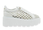 Renato Garini Γυναικεία Sneakers W119R611326M 19R-611 Λευκό Πλεκτό