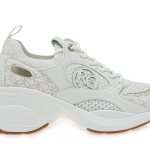 Renato Garini Γυναικεία Sneakers W119R650308E 19R-650 Λευκό Πλατίνα Στάμπα