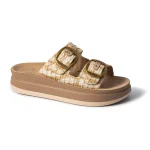 Fantasy Sandals Womens Anatomic Leather Slipper S1100 Zefi White Africana