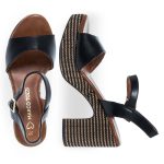 Marco Tozzi Womens Sandals 2-28008-42 098 Black Comb - Image 4