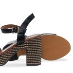 Marco Tozzi Womens Sandals 2-28008-42 098 Black Comb - Image 2