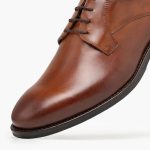 Damiani Mens Leather Evening Shoe 3109 Taba - Image 7