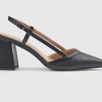 Verde Womens Slingback 28-4232 Black