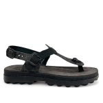 Fantasy Sandals Womens Anatomic Leathe Sandals S9005 Black Mosaic