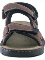 Bella Mens Leathers Sandals Α35 Brown - Image 4