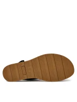 Caprice Womens Anatomic Platform 9-28753-42 008 Black Nubuc - Image 3