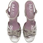 MariaMare Womens Sandals 68711 C58249 Silver - Image 5