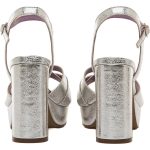MariaMare Womens Sandals 68711 C58249 Silver - Image 2