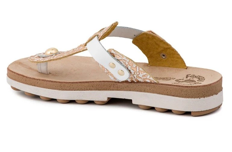 Fantasy Sandals Mirabella Womens Anatomic Slippers S9004 Rosegold Dynamite - Image 3
