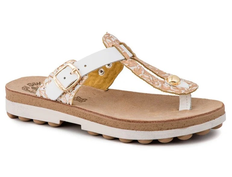 Fantasy Sandals Mirabella Womens Anatomic Slippers S9004 Rosegold Dynamite - Image 1