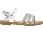 Verde Womens Sandals Stras 28-4008 Silver - Image 2