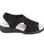 B-Soft Womens Anatomic Sandal 00783 Black
