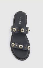 Verde Womens Slippers 28-0004251 Black - Image 2