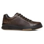 Pegada Mens Leather Sneaker 112301-05 Dark Brown