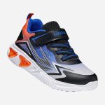Geox Παιδικά Sneakers Assister Lights Boy J66DZB 02A9J C0038 Μαύρο/Πορτοκαλί - Image 2