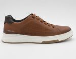 Pegada Mens Leather Sneaker 112301-04 Taba