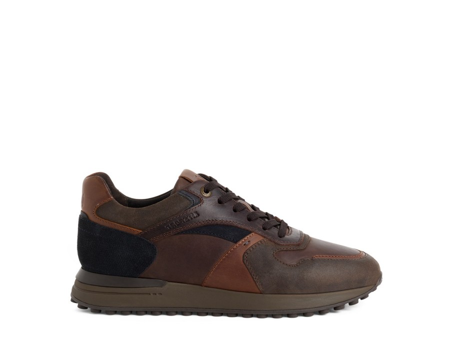 002-13663-46-318-270-900x700 Marco Tozzi Ανδρικό Δερμάτινο Sneaker 2-13663-46-318 Καφέ Comb - Image 1