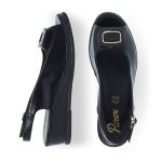 Parex Womens Comfort Sandals 11631040 Black - Image 4