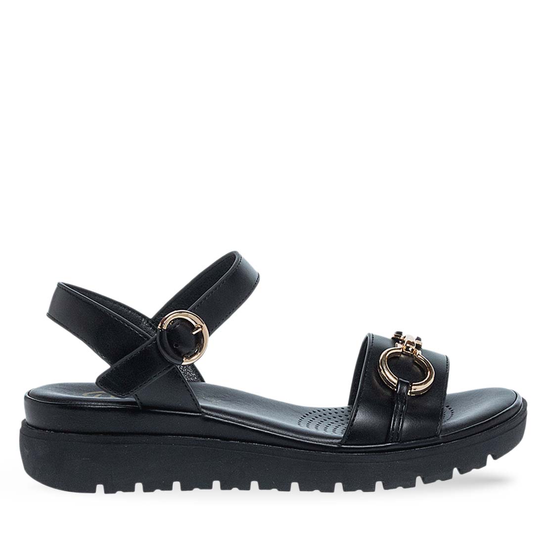 11633059.B_2 Parex Womens Comfort Sandal 11633059 Black - Image 1