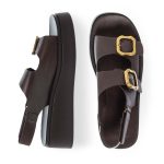 Parex Womens Platform 11733010 Brown - Image 4