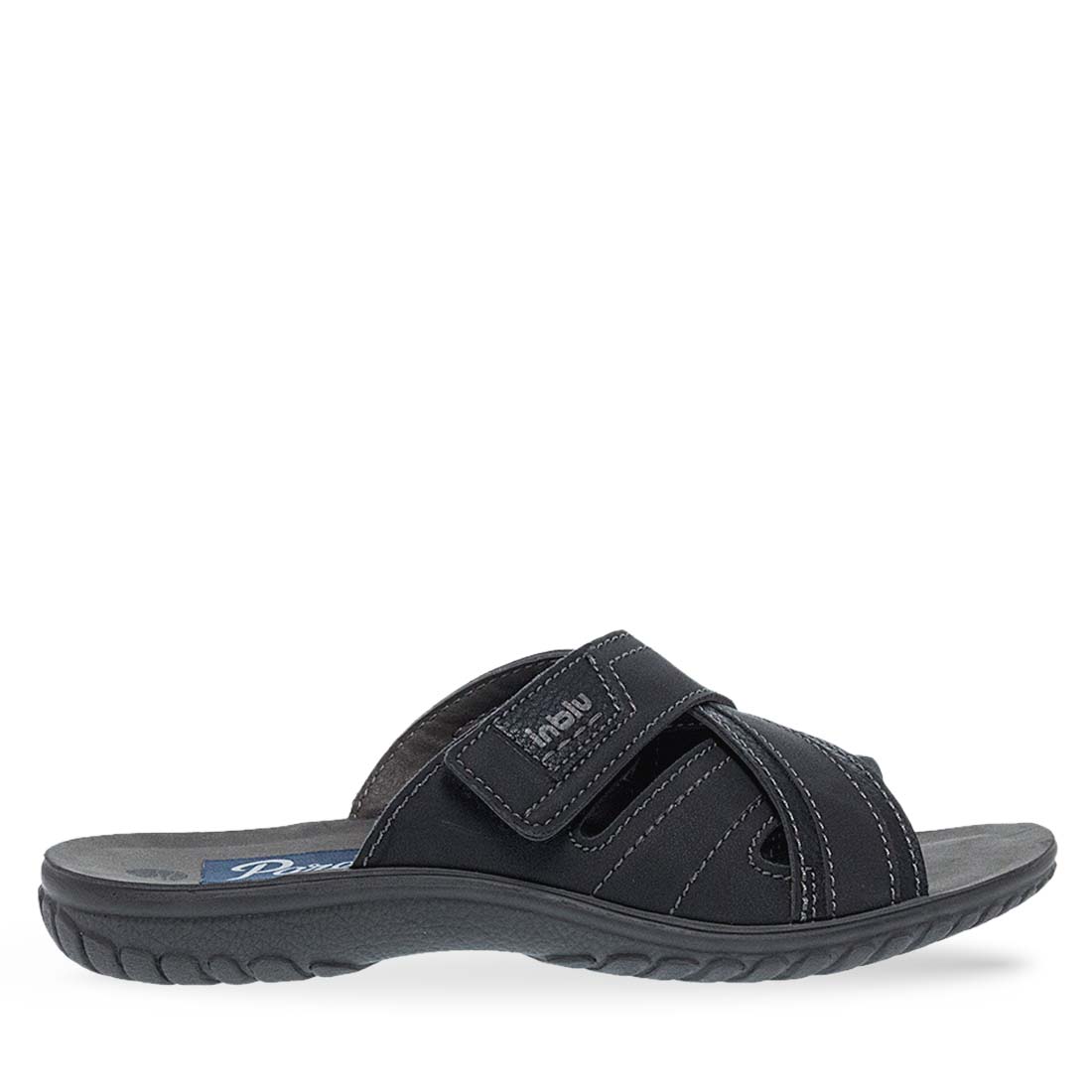 12133040.B_2 Parex Mens Slides 12133040 Black - Image 1