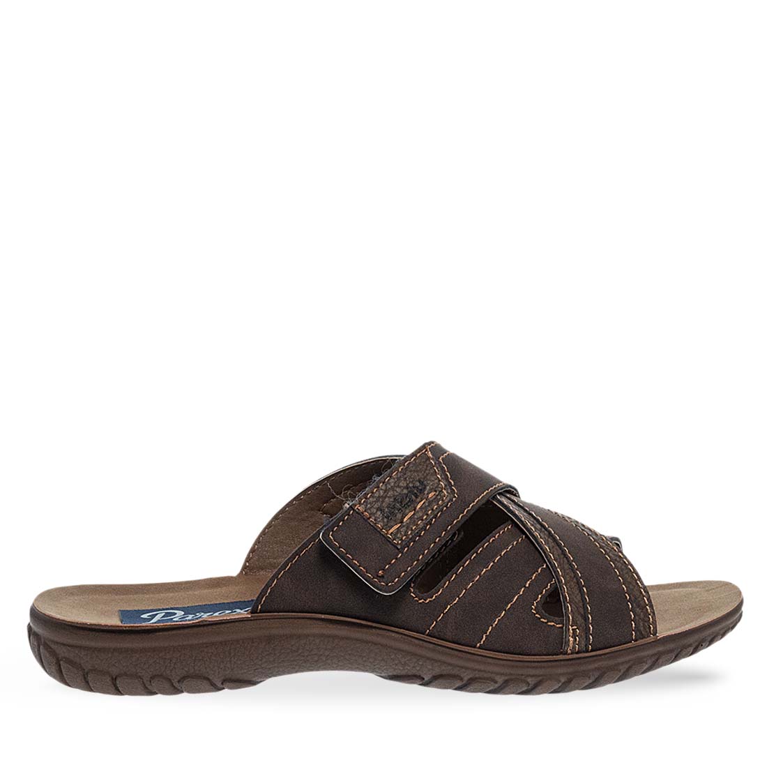 12133040.K_2 Parex Mens Slides 12133040 Brown - Image 1
