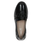 Caprice Womens Anatomic Leather Mocassin 9-24708-42 017 Black Patent - Image 3