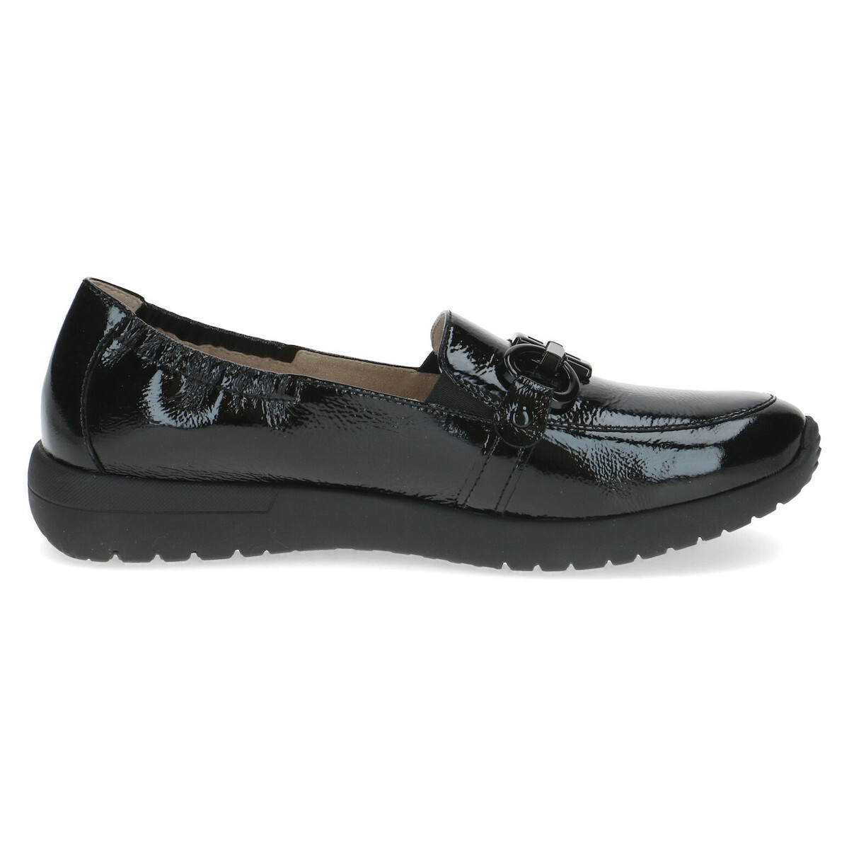 Caprice Womens Anatomic Leather Mocassin 9-24708-42 017 Black Patent - Image 5