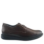 Pegada Ανδρικό Ανατομικό Δερμάτινο Loafer 126117-04 Καφέ