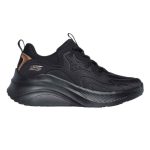 Skechers Womens Sneaker Bobs Chaos HI - Radiant Shine 117513 Black