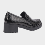 Verde Womens Loafer 28-4266 Black Patent - Image 4